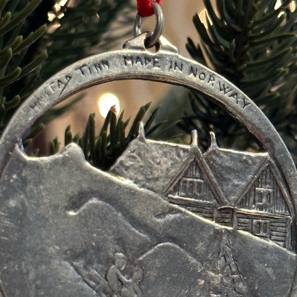 Christmas Ornaments Vintage Metallic Christmas Ornament - Picture 6 of 7